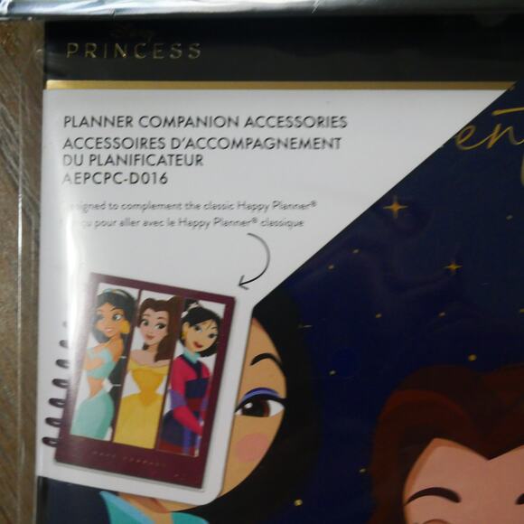NEW Happy Planner Disney Princess Classic Planner Companion Folders Papers - Picture 8 of 16